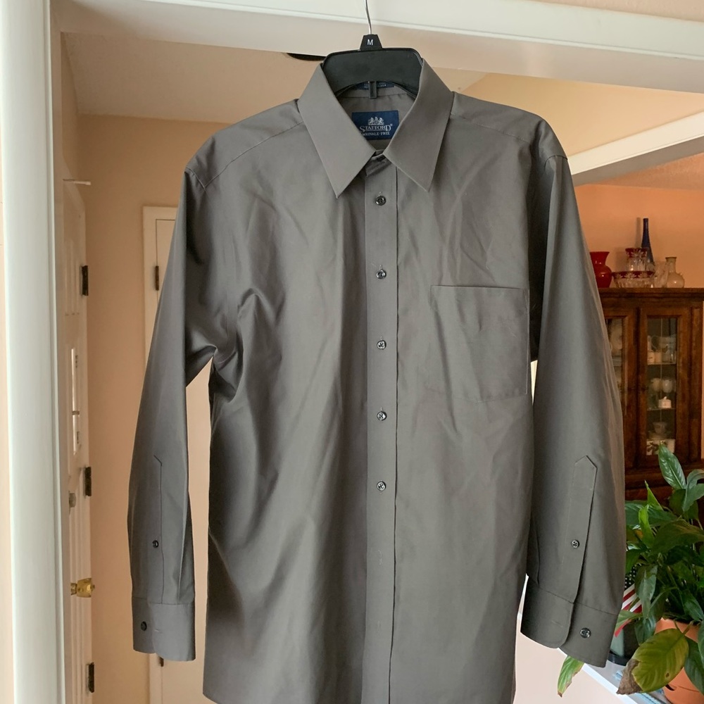 Stafford Long/s shirt.  Wrinkle Free.  Size 16.